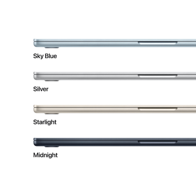 Apple Macbook Air, 15.3", M5 10-core, 16GB, 1TB, 10-core GPU, Midnight