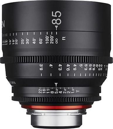 Objektiv kinematografik XEEN CF 85mm T1.5, Canon EF, Full Frame, i zi