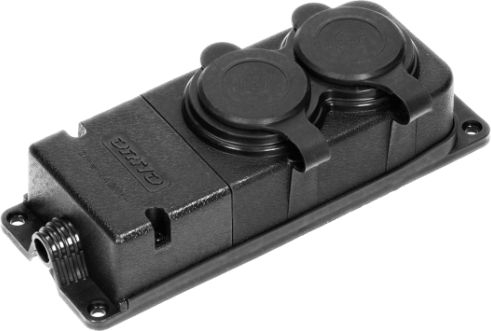 Prizë shpërndarëse Orno OR-AE-13165, 2P+Z, e zezë