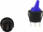 Ndërprerës levë universal 12V 20A, 3 pin, LED blu