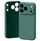 Maskë telefoni Mercury Semi Silicone MagSafe për iPhone 17 Pro, përputhet me MagSafe, jeshile