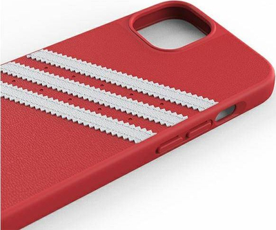 Kuti telefoni Adidas 3-Stripes për iPhone 13 Pro 6.1", që s’e ha goditja, e kuqe
