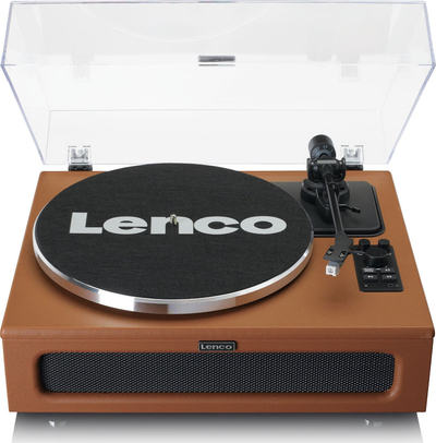 Gramafon Lenco LS-430BN, 50W, Bluetooth, kafe