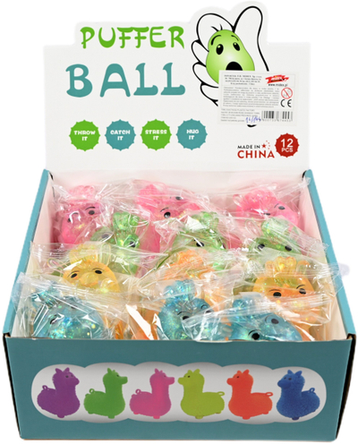 Антистрес играчка Midex Squishy Cow, 12 парчиња, 4 бои, шарена