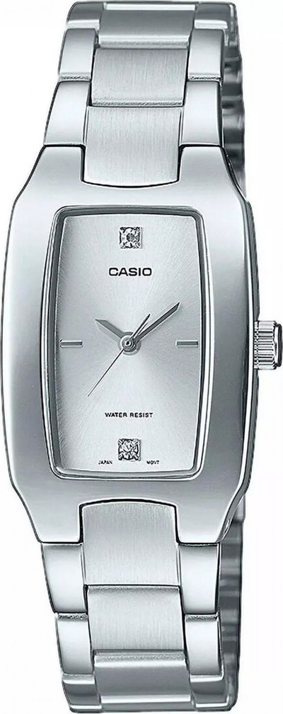 Orë dore Casio Classic LTP-1165PA-7C2EF, analoge, çelik inox, argjendi