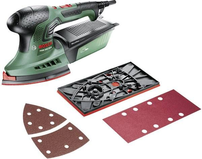 Brushe orbitale Bosch PSM 200 AES, 200W, multibrushe, jeshile