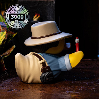 Figurë koleksionuese TUBBZ Jurassic World Dr. Alan Grant, rosak vinyl, edicion i kufizum, shumëngjyrësh