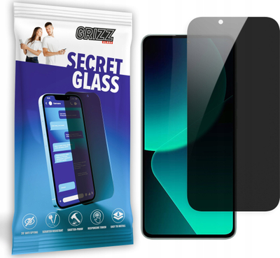 Xham mbrojtës GrizzGlass Matte SecretGlass, për Xiaomi 13T Pro, privatësi, i zi