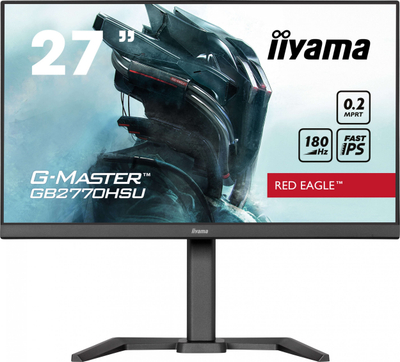 Monitor gaming Iiyama G-MASTER GB2770HSU-B6, 27\", Full HD, 180Hz, i zi