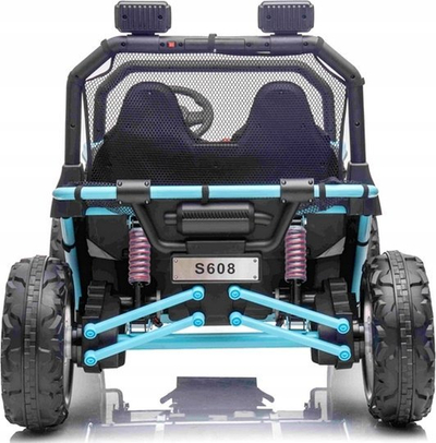 Makina elektrike për kalamaj BMG S608, 4x4, me drita dhe zë, blu