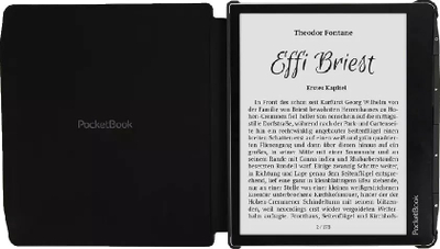 Mbulesë për eBook PocketBook Era Shell, etui mbrojtëse, e zezë