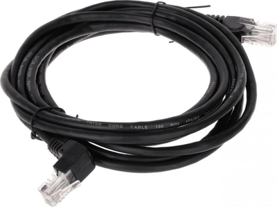 Kabllo rrjeti RBLINE PATCHCORD RJ45/3.0 PK/B, UTP Cat 5e, 3m, e zezë