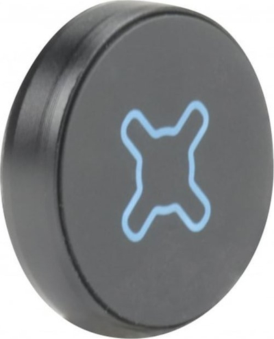 Mbajtëse magnetike telefoni Mobilis U.FIX Passive Holder, QuickLock, 360°, e zezë