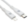 Dviced Cable USB-C To Lightning Silicone 1,25M, White