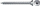 Шраф за дрво Fischer Power-Fast II 670130, 3.5x16 mm, T профил, галванизиран челик, 1000 парчиња