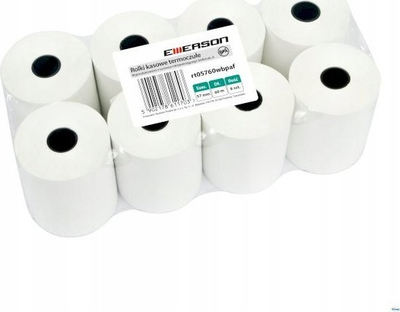 Letër termike EMERSON rt05760wbpaf, 57x60 mm, set 8 copë, BPA Free