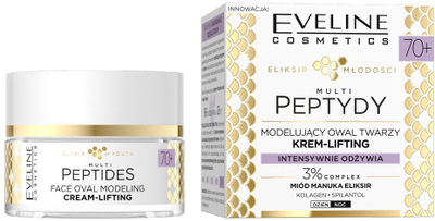 Krem fytyre Eveline Eliksir i Rinisë 70+, multi peptide, 50ml