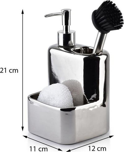 Organizues për lavaman Lumarko ARMINA SILVER, 600ml