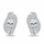 Vathë për femra Brilio Silver EA1180W, të argjendtë