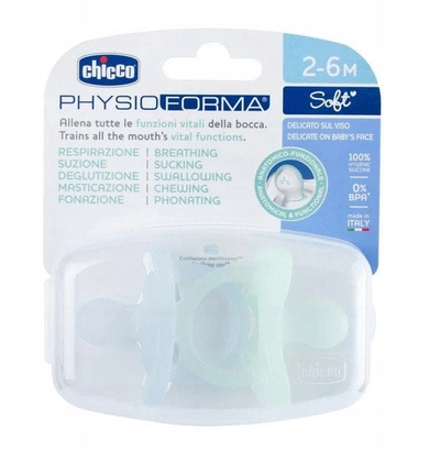 Biberon Chicco PhysioForma Soft, silikon, 2-6 mujsh