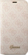 Kllëf telefoni Guess 4G Metal Camera Outline tip libër për iPhone 14 Plus, PC TPU, rozë