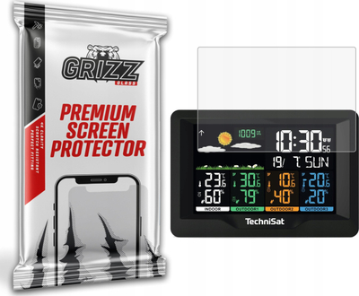 Foli mbrojtëse matte GrizzGlass për TechniSat iMeteo X4, efekt letre, transparente