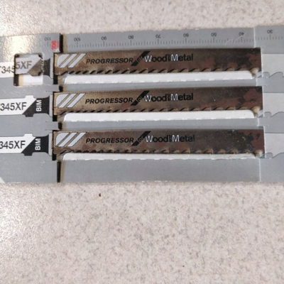 Tehe sharrë vertikale Bosch T345 XF Progressor, set 3 copë, Bi-Metal
