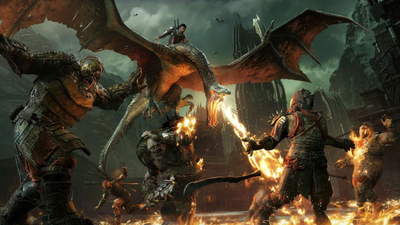 Lojë Xbox One Microsoft Middle Earth Shadow of War Silver Edition, version dixhital, për Windows 10