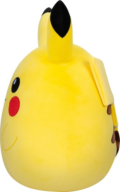 Lodër pelushi Squishmallows Pokémon Pikachu, 14", super e butë, e verdhë