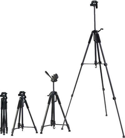 Tripod fotografik Mozos SF Pro, 170cm, alumin, i zi