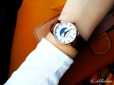 Orë dore Claude Bernard Moonphase 79010 37R BIR