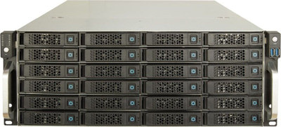 Kuti serveri rack Inter-Tech 4U-4736, 36 bay hot-swap, 4U, gri