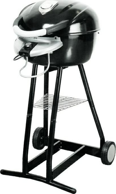 Grill elektrik MASTERGRILL MG407, me kapak, me termostat, i zi