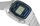 Ora digjitale Casio LA-670WA-2D, rezistente ndaj ujit 30m, byzylyk çelik inox, argjendtë