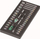 Set çelësa Wera 9720 Zyklop, 37 pjesë, 1/4", në tabakë shkumë