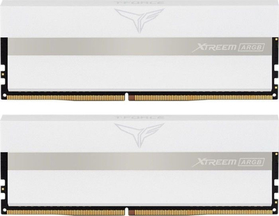 Memorie RAM Team Group T-FORCE XTREEM ARGB, 16GB DDR4 3200MHz, kit 2x8GB, e bardhë