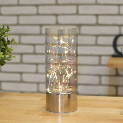 Dekorim xhami me fije ndriçuese Retlux RXL 360, LED, e bardhë e ngrohtë