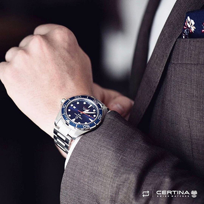 Orë dore Certina Aqua Collection DS Action Gent C013.407.11.041.00