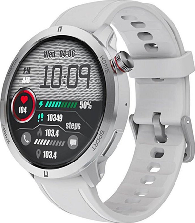 Smartwatch Rubicon, merr dhe bën telefonata, numëron hapa, i zi