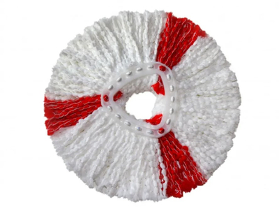 Refill për mop Vileda Turbo 2in1, koka zëvendësuese, për dysheme të forta, e bardhë