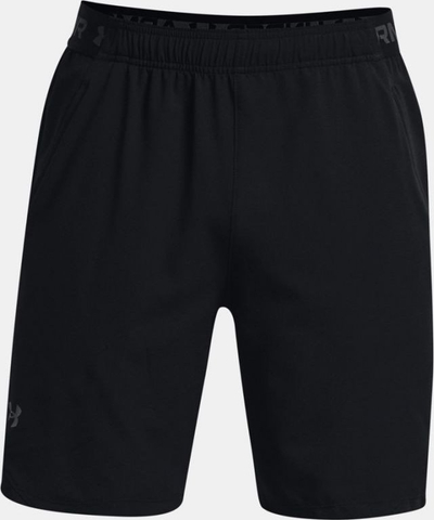 Shorce sportive Under Armour Vanish Woven Mesh 8" për burra, thahet shpejt, i zi