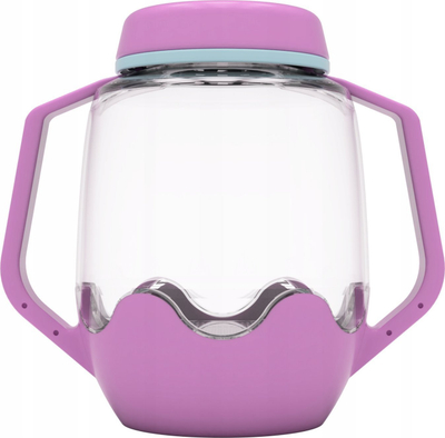 Kavanoz loje shqisore Glo Pals Sensory Play Jar, me drita LED, lejla