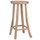 Stol bari Kont druri teak natyral Φ34.5×71.5 cm (HM9338)
