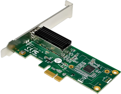 Kartë rrjeti InLine Gigabit Network Card, 1x SFP, PCIe x1, e zezë