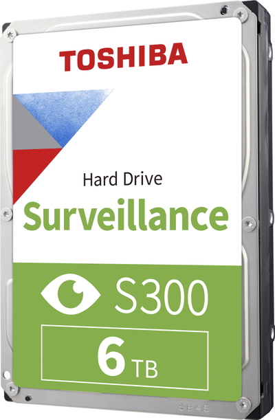 Hard disk Toshiba S300 Surveillance, 3.5", 6TB, SATA