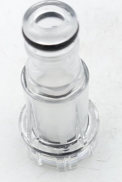 Grykë lidhëse uji Dedra Connection Nozzle, me filtër, e tejdukshme