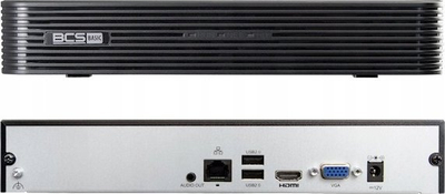 Regjistrues IP BCS B-NVR0401 2.0, 4 kanale, deri 8 Mpx, i zi