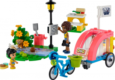 Set LEGO® Friends 41738 Dog Rescue on a Bike, 125 pjesë