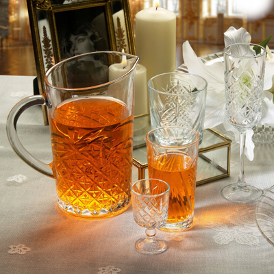 Karaafë uji Secret De Gourmet Timeless, 1.4L, xham transparent