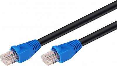 Kabllo rrjeti MicroConnect B UTP620SOUT, RJ 45 në RJ 45, Cat 6, 20m, e zezë